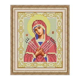 

Схема для вышивки бисером «Божия Матерь Семистрельная»