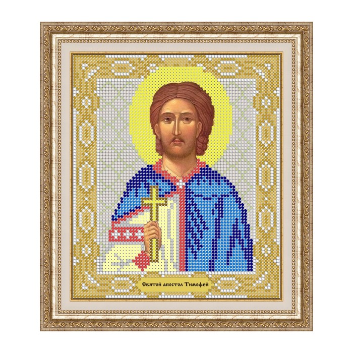 Схема для вышивки бисером "Святой Тимофей"