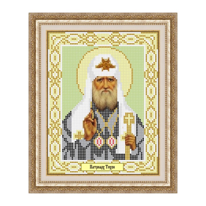 Схема для вышивки бисером "Святой Тихон"