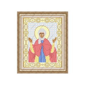 

Схема для вышивки бисером «Святая Мелания»