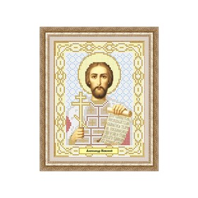 

Схема для вышивки бисером «Святой Александр»