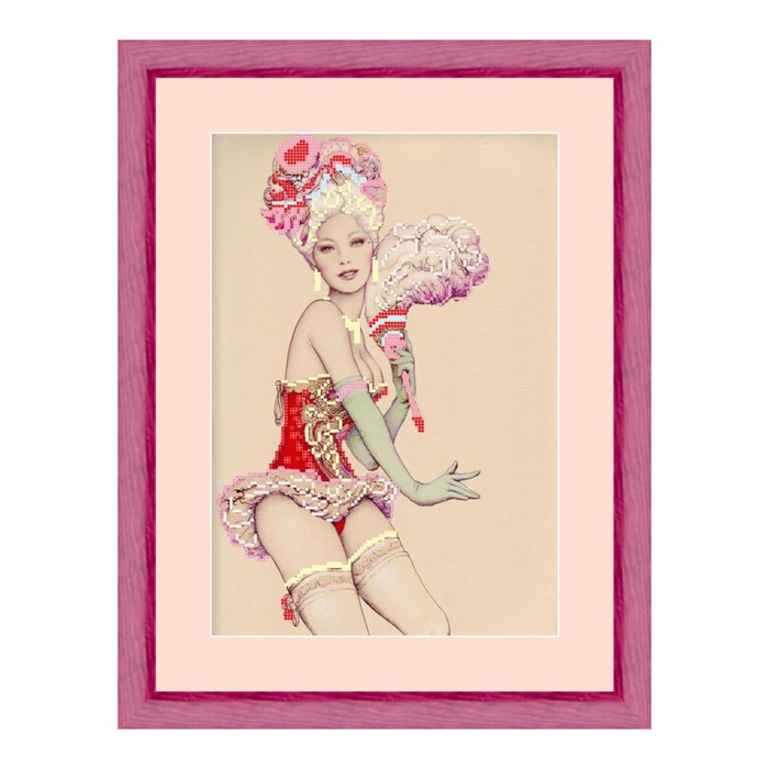 Схема для вышивки бисером "Мулен руж"