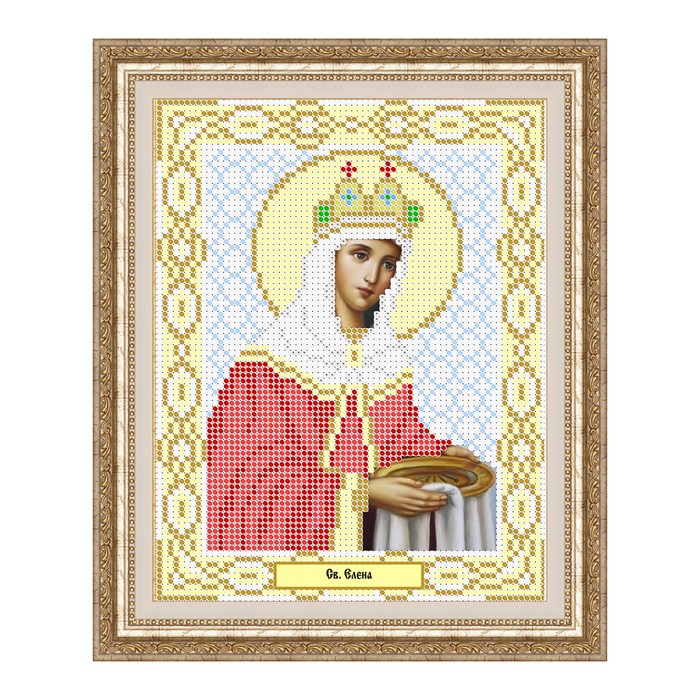Схема для вышивки бисером "Святая Елена"