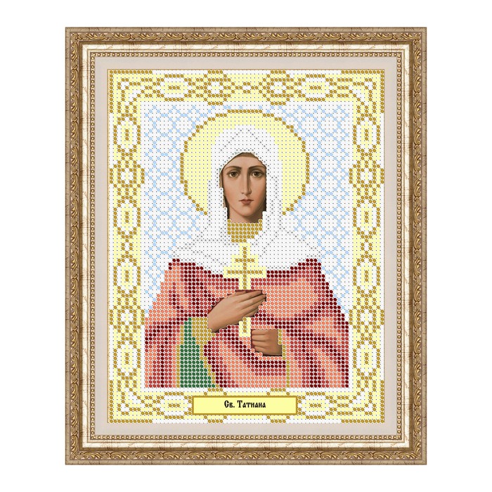 Схема для вышивки бисером "Святая Татиана"