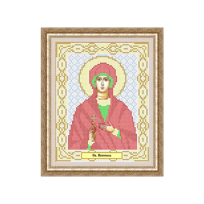 Схема для вышивки бисером "Святая Неонилла"