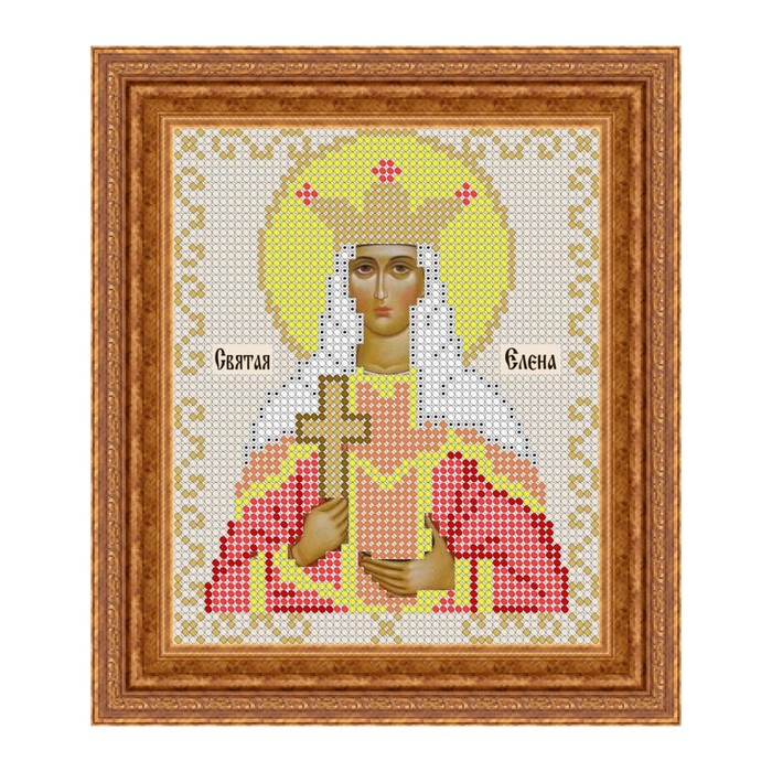 Схема для вышивки бисером "Святая Елена"