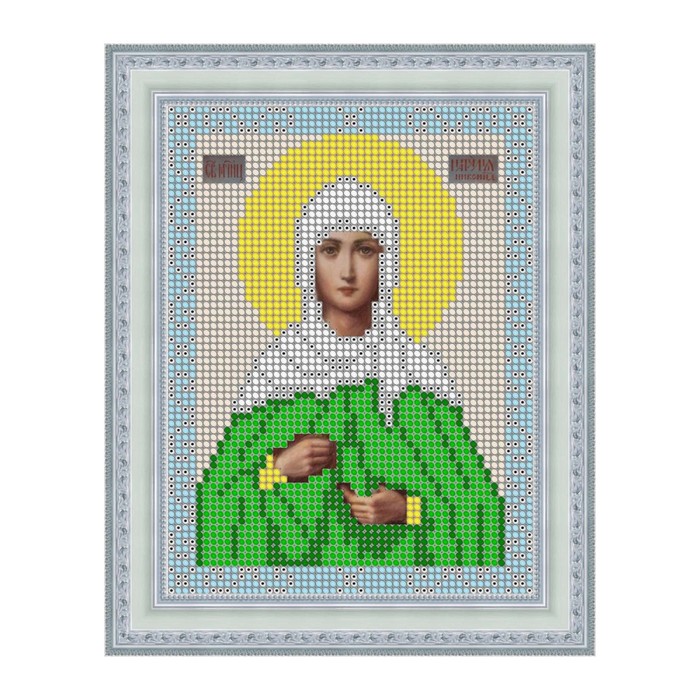 Схема для вышивки бисером "Святая Наталия"