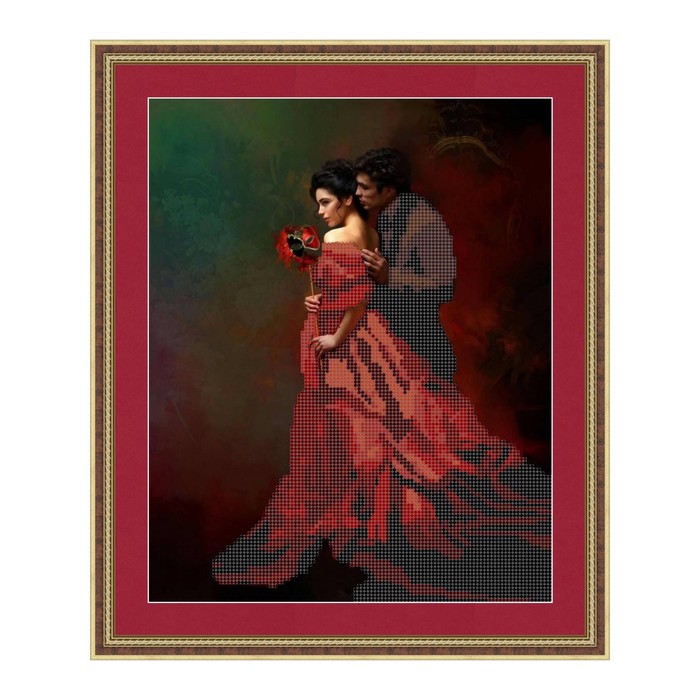 Схема для вышивки бисером "Маскарад"