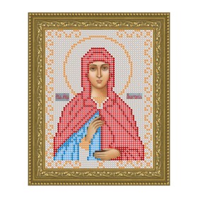

Схема для вышивки бисером «Святая Анастасия»
