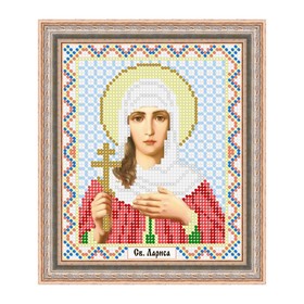 

Схема для вышивки бисером «Святая Лариса»