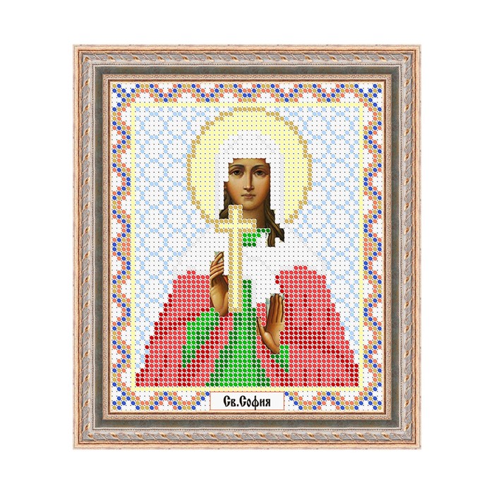 Схема для вышивки бисером "Святая София"
