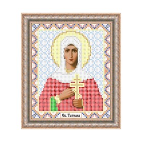 

Схема для вышивки бисером «Святая Татьяна»