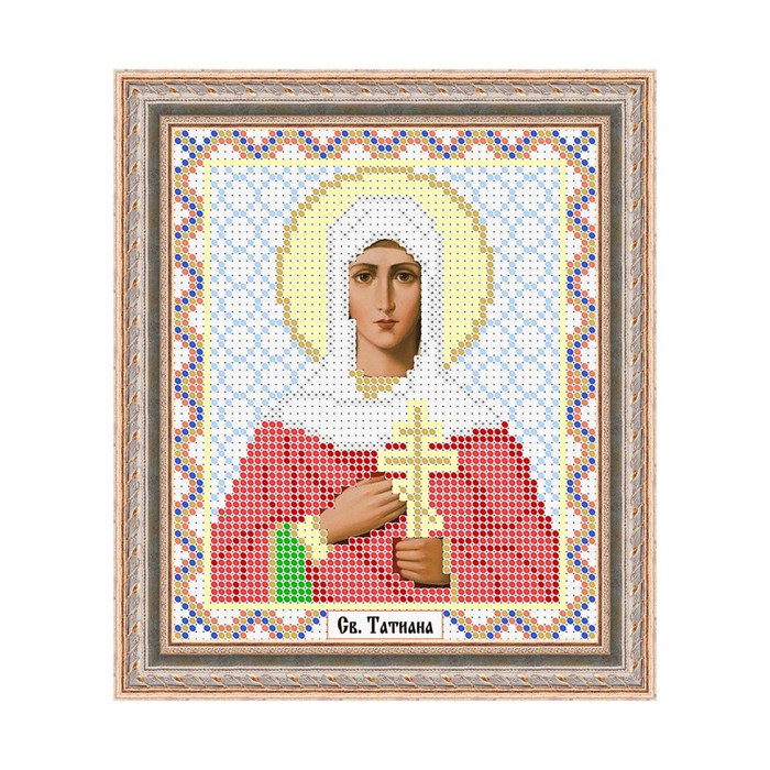 Схема для вышивки бисером "Святая Татьяна"