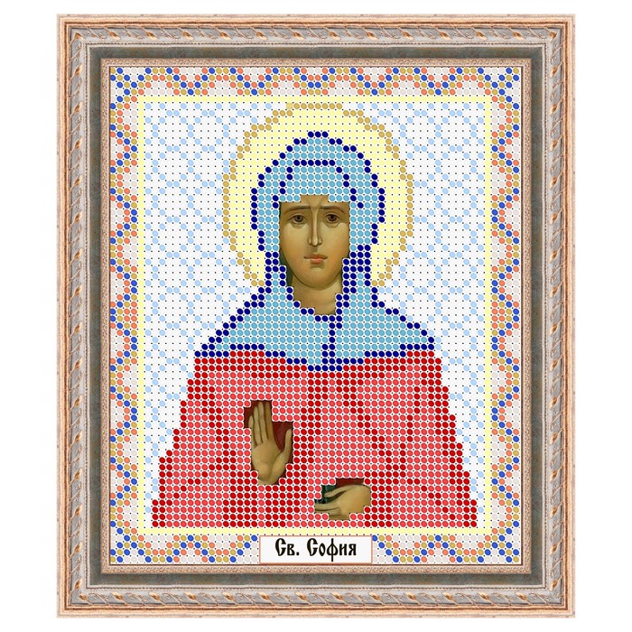 Схема для вышивки бисером "Святая София Суздальская"