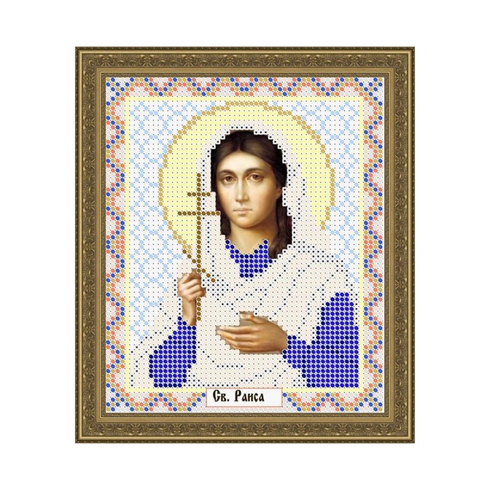 Схема для вышивки бисером "Святая Раиса"