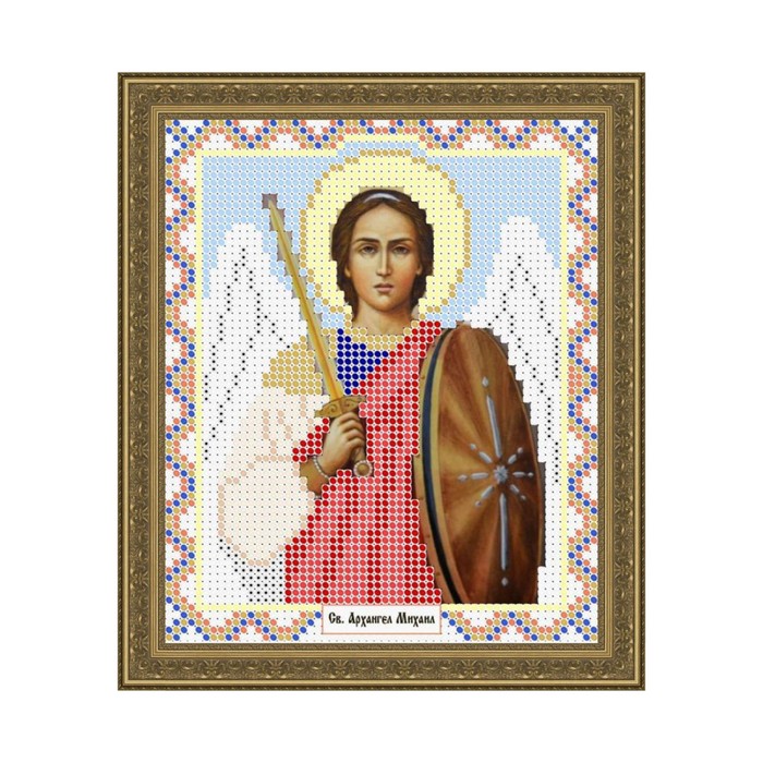 Схема для вышивки бисером "Святой Архангел Михаил"