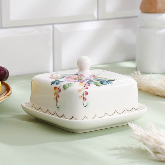 Маслёнка «Майская», на 1/2 пачки, 11,9×11,9×8,1 см, 1 сорт