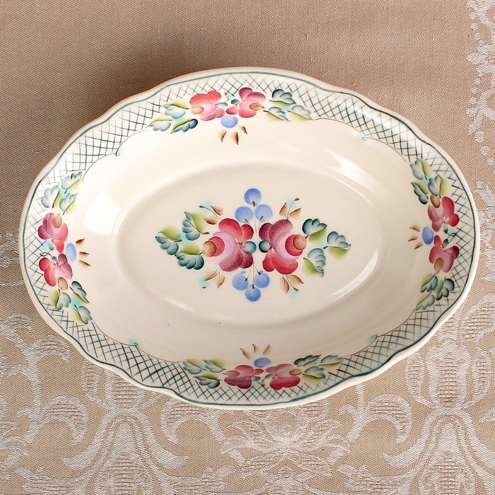 Салатник «Нелли», 0,66 л, 23,5×17,5×5 см, 1 сорт