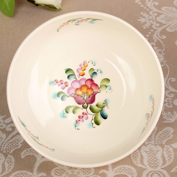 Салатник «Круглый», 0,6 л, 16×16×6 см, 1 сорт