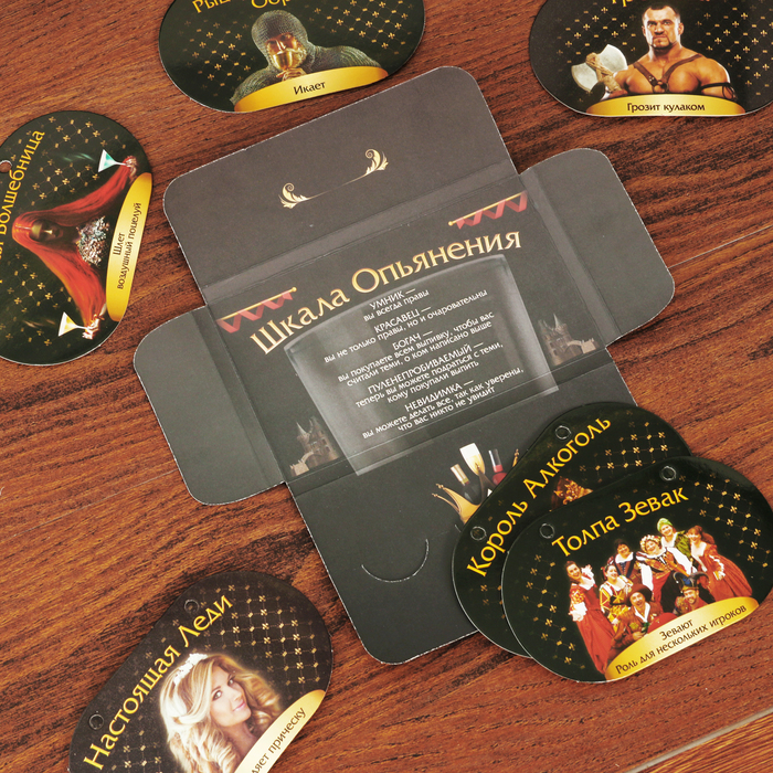 Игра для проведения мероприятия "Король-Алкоголь"