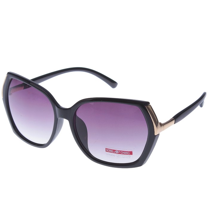 Очки солнцезащитные Squarе. Дужки с металлической вставкой, микс, 4х14х5 см