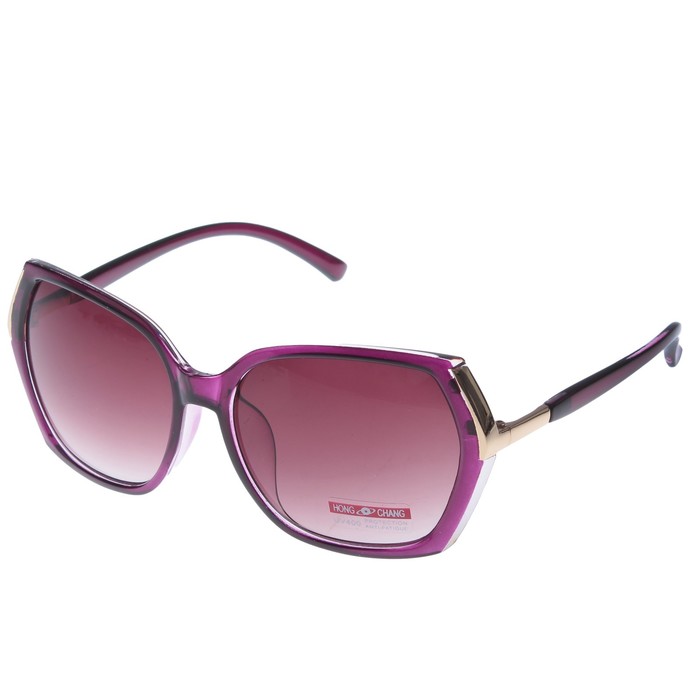 Очки солнцезащитные Squarе. Дужки с металлической вставкой, микс, 4х14х5 см