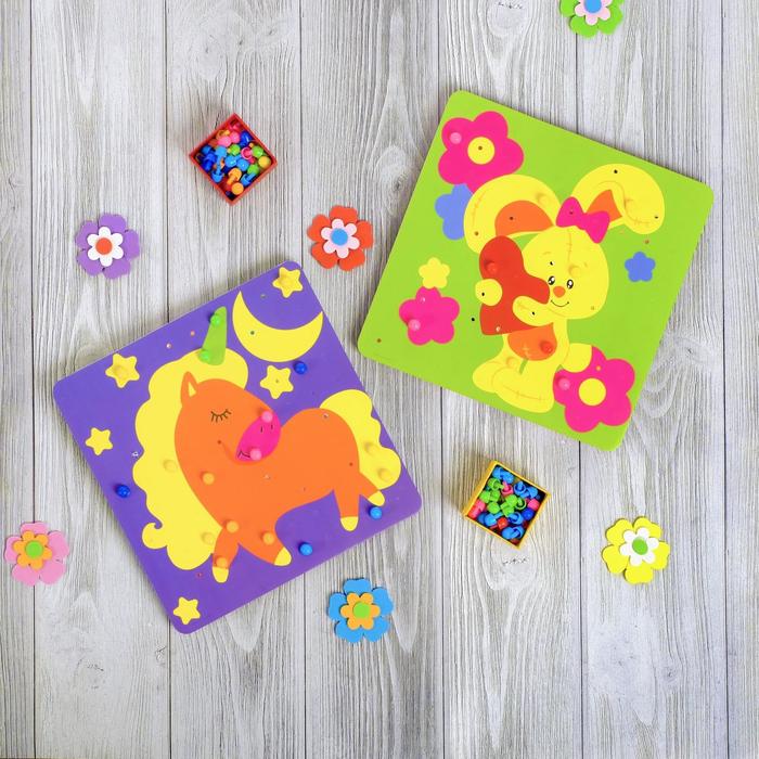 Весёлая мозаика «Девочки»