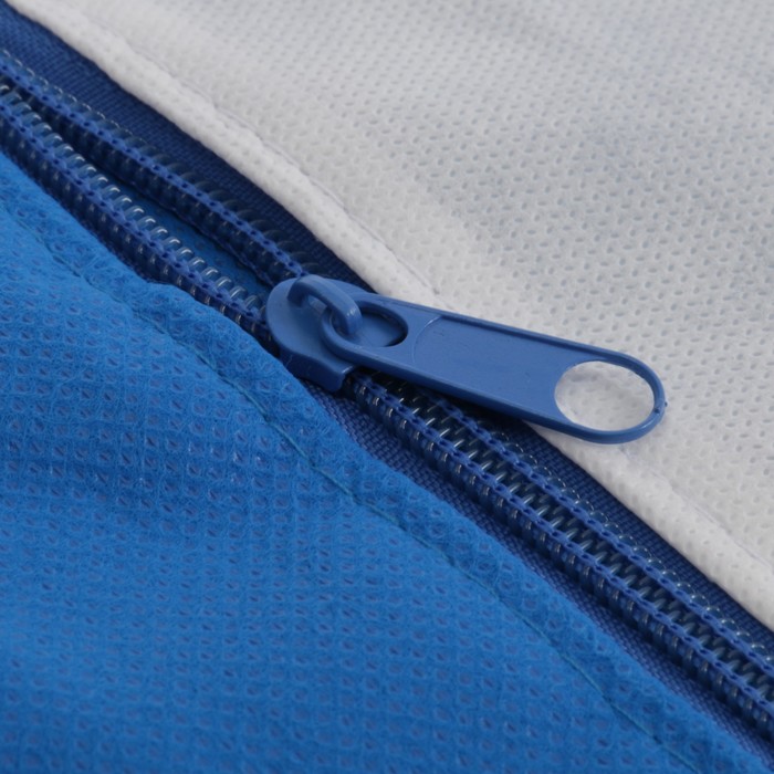 Чехол для одежды детский 80х50 см, цвет голубой