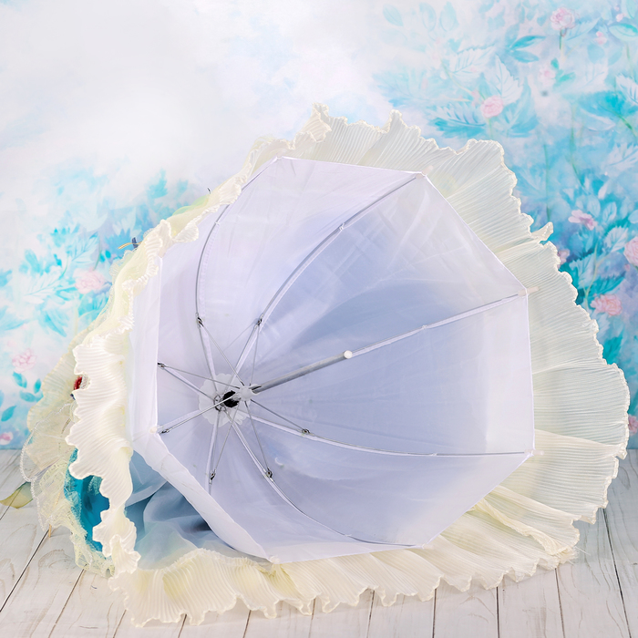 Кукла зонтик коллекционная керамика "Ульяна" 60 см