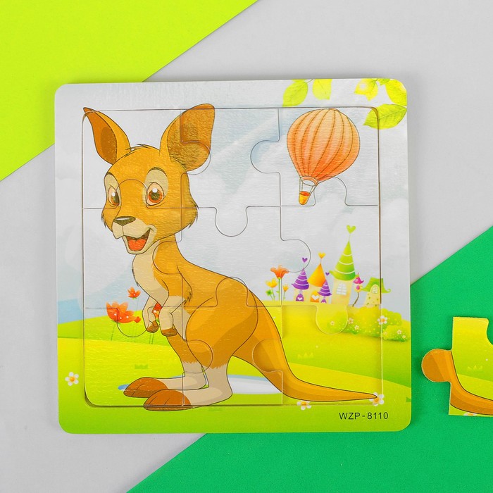 Пазл "Кенгуренок", 9 элементов