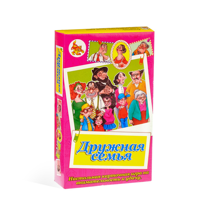 Настольная игра "Дружная семья"