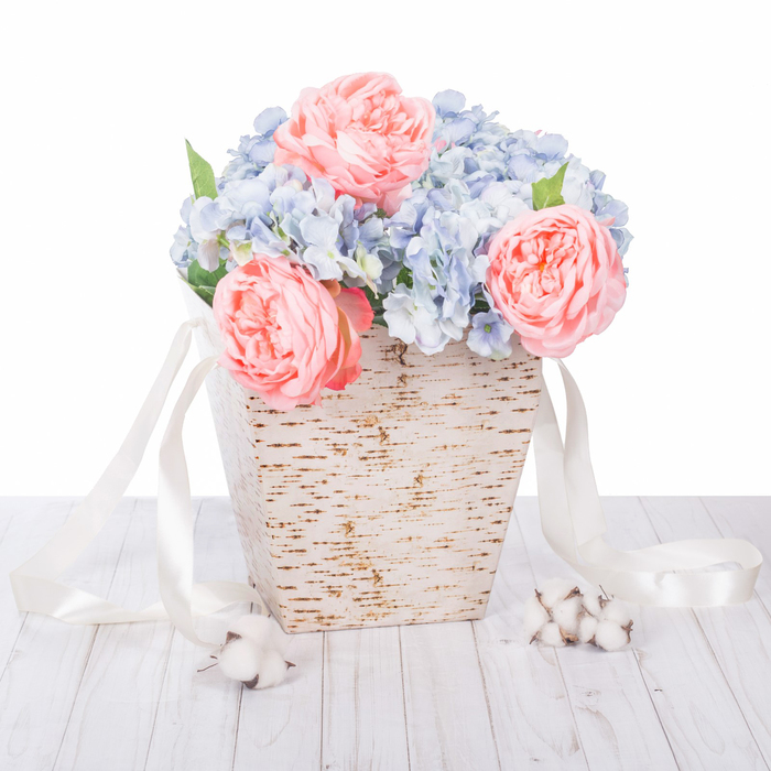 Коробка трапеция «Кора», микрогофра, 23,6 х 24,5 х 15 см