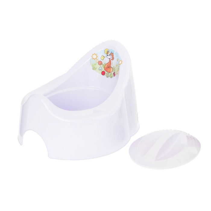 Горшок детский музыкальный «Колобок», с крышкой, цвета МИКС