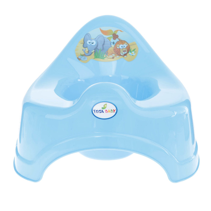 Горшок детский «Сафари», цвет голубой