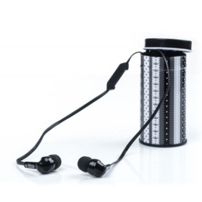 Гарнитура Harper Kids HK-42 black, вкладыши вакуумные, черная