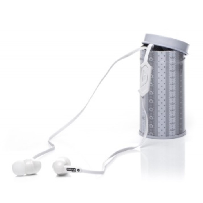 Гарнитура Harper Kids HK-42 white, вкладыши вакуумные, белая