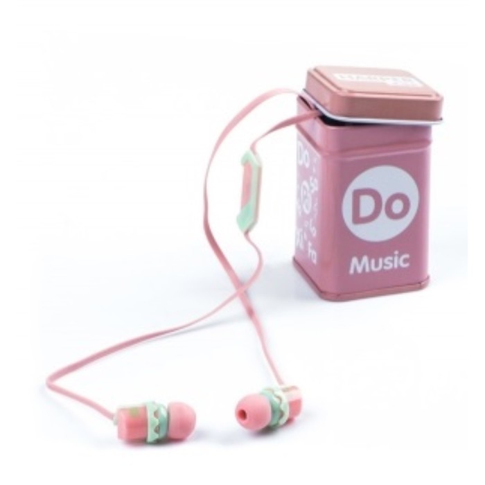 Гарнитура Harper Kids HK-66 orange, вкладыши вакуумные, оранжевая