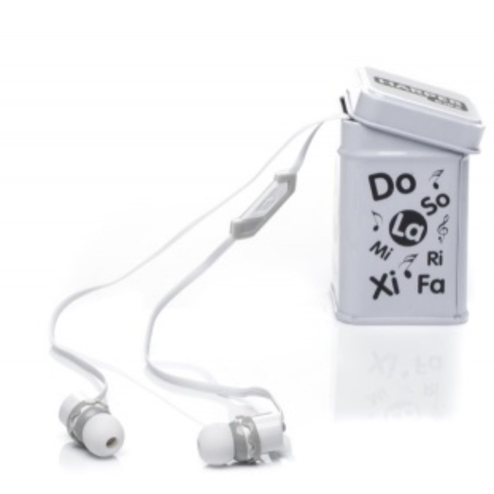 Гарнитура Harper Kids HK-66 white, вкладыши вакуумные, белая