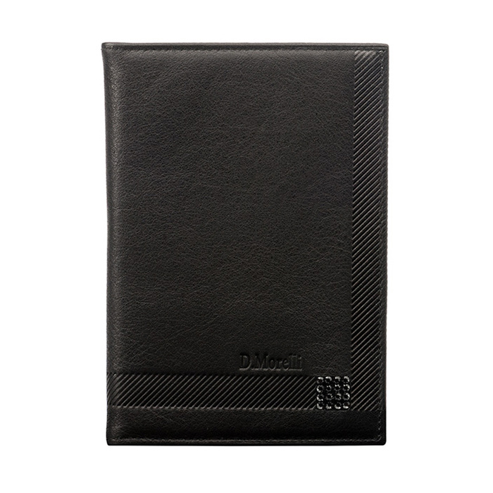 Обложка для паспорта, цвет чёрный