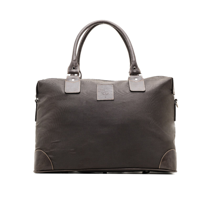 Сумка дорожная на молнии, 1 отд, н/кожа, коричневый (MT-DRS01-K002-S)