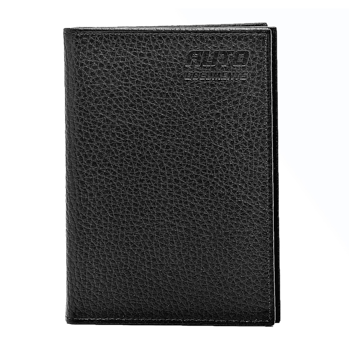 Обложка для автодокументов, цвет чёрный