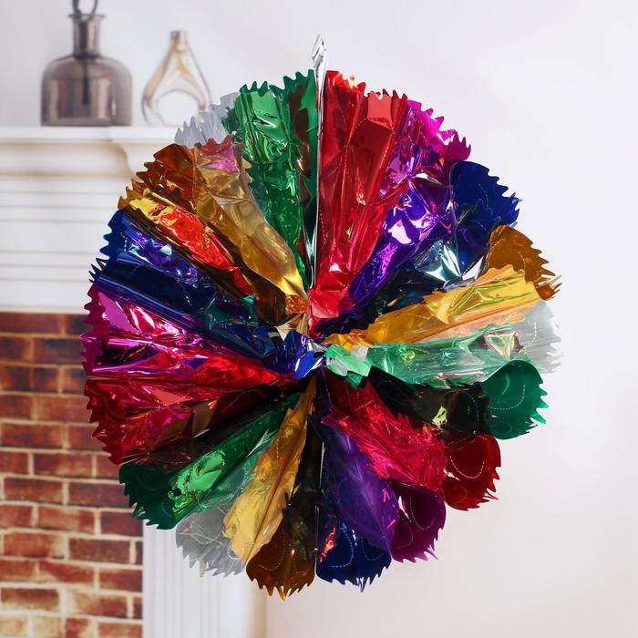 Новогоднее украшение "Резной круг"