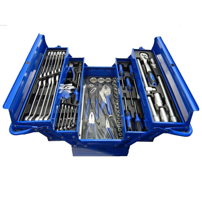 Набор инструментов Partner PA-1586, 1/2", головки 6-гр. 8-32 мм, кейс