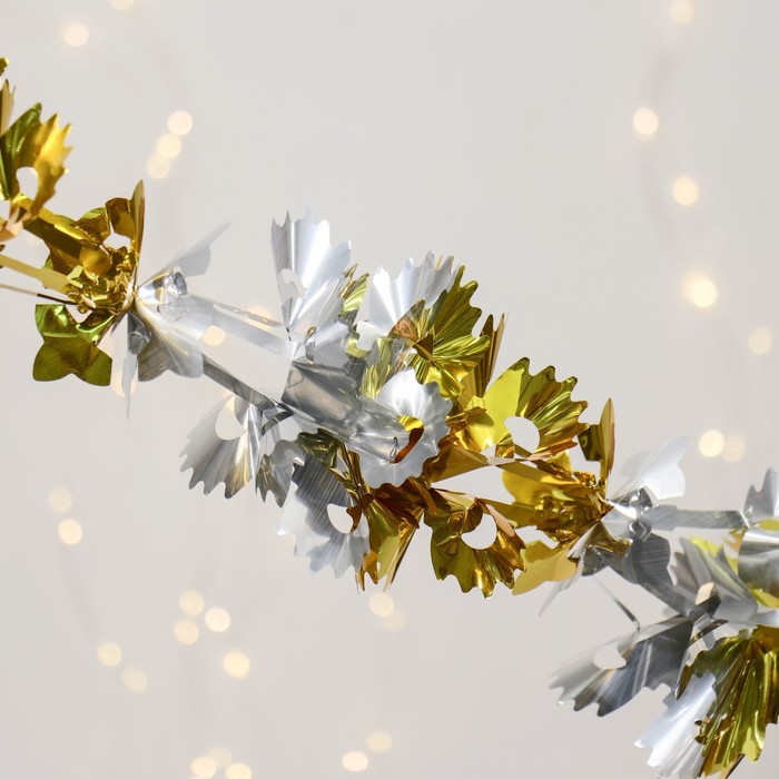 Гирлянда-растяжка "Резные цветы" (микс)