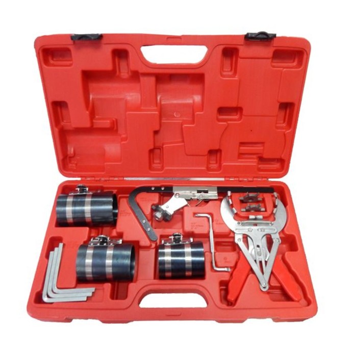 Набор для установки и демонтажа поршневых колец Partner PA-NA1001, 11 предметов, кейс