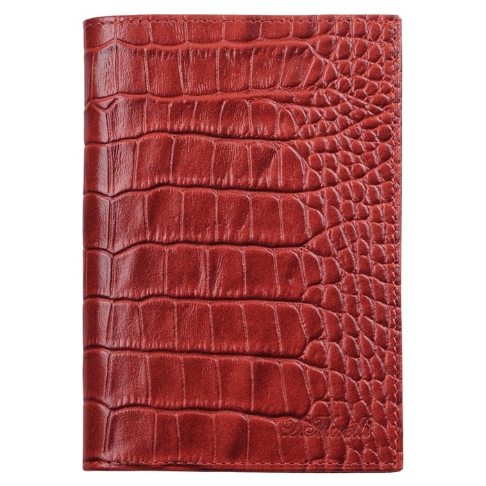 Бумажник для автодокументов, отдел для кредитных карт, 10 карманов,, цвет красный