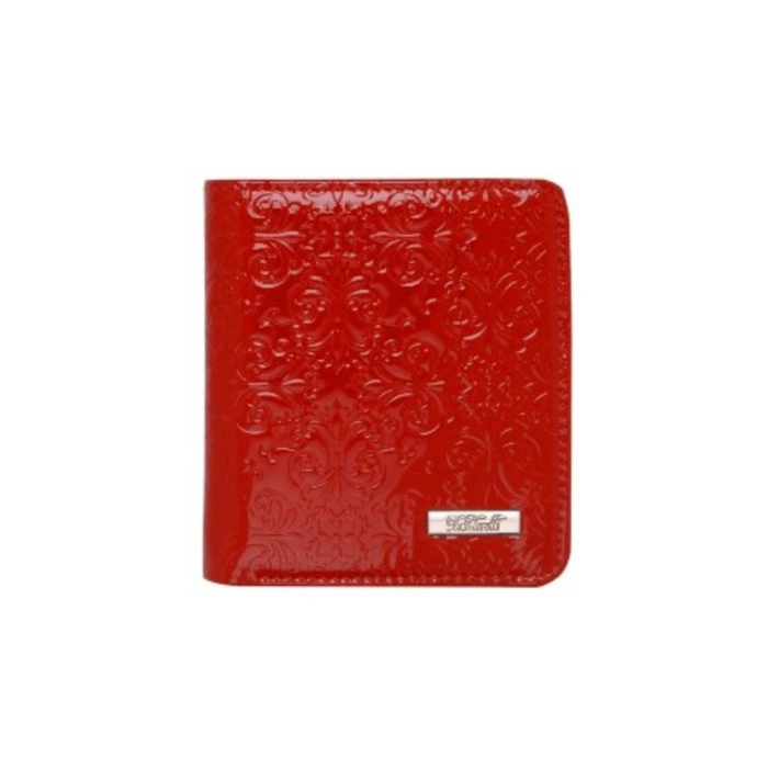 Портмоне женское на кнопке, 5 отд, н/кожа, красный (DM-P068-NK07)