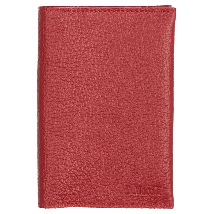 Обложка для паспорта, цвет красный