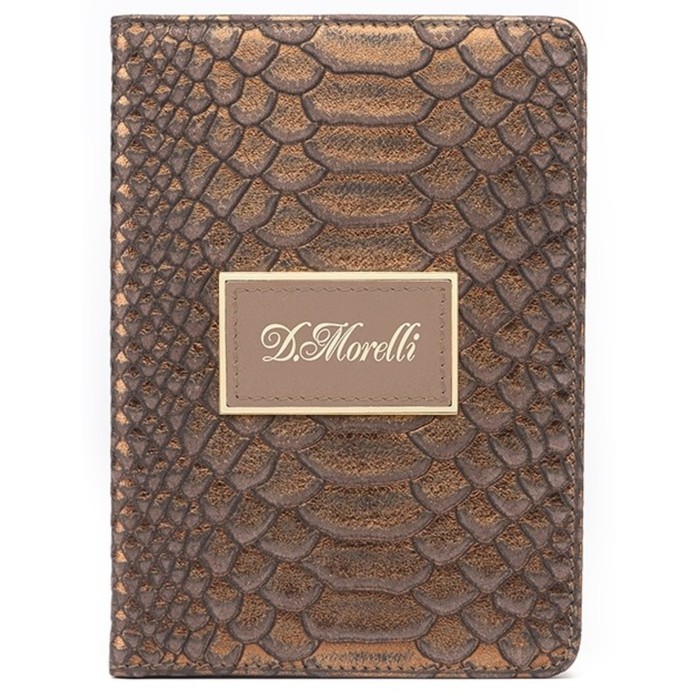 Портмоне женское на молнии, 5 отд, н/кожа, коричневый (DM-PS06-K404)