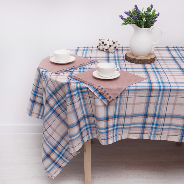 Скатерть "Марсель" 140х140 см,салфетка 30х30 см(6шт)